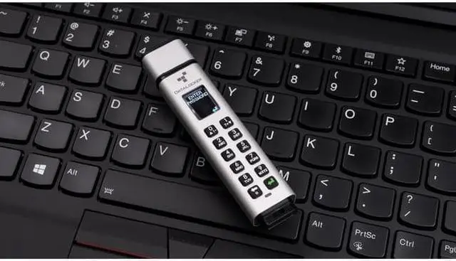 Main image of DataLocker K350 256GB Encrypted Portable USB-A Drive SK350256FE