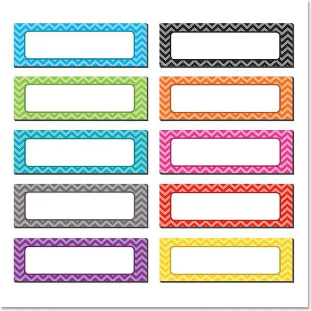 Alt view image 4 of 8 - Teacher Created Resources Accents 4-1/2"Wx1-1/2"Lx1/10"H 20 EA/PK MI 77204