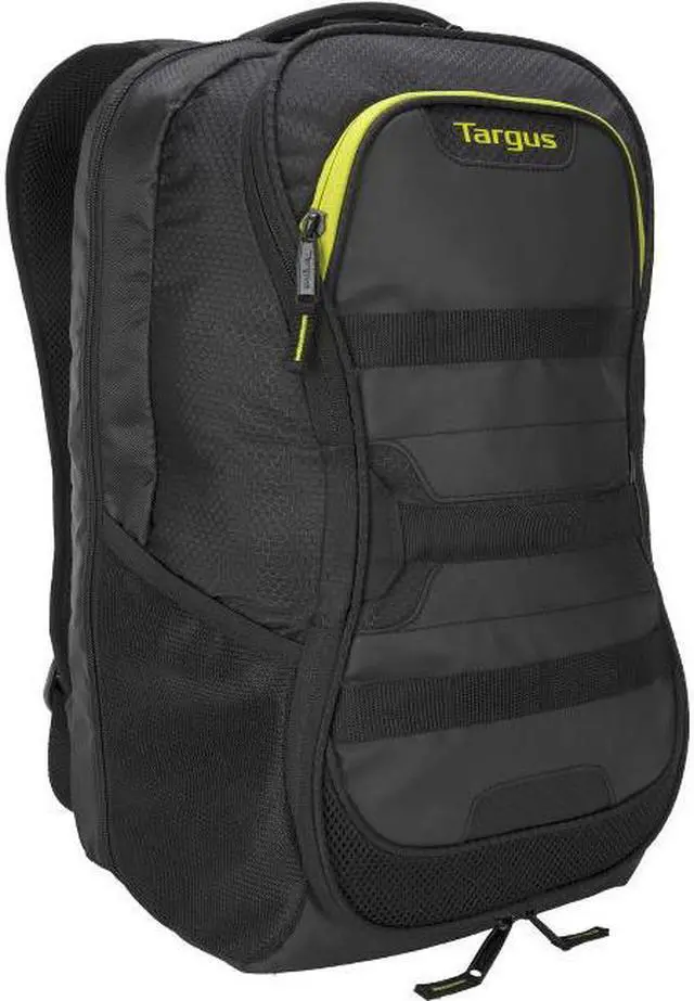 Alt view image 8 of 18 - Targus 15.6" Targus Work + Play Fitness Backpack (Black/Yellow) - TSB944US