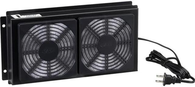 Alt view image 3 of 12 - Black Box RM4002A Pro Series Wallmount Cabinet Fan Tray