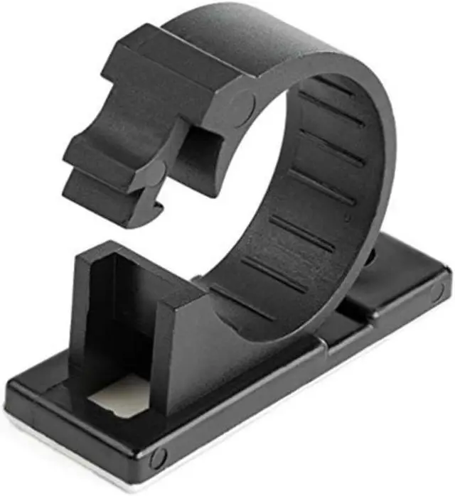 Main image of StarTech.com 100 Self Adhesive Cable Management Clips - CBMCC3