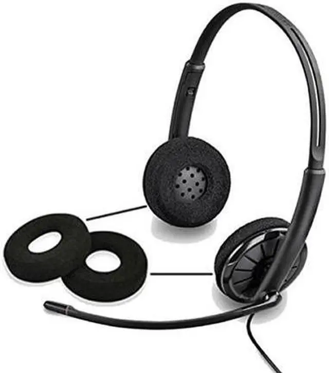 Alt view image 5 of 7 - PLANTRONICS Black Ear Cushion 88225-01