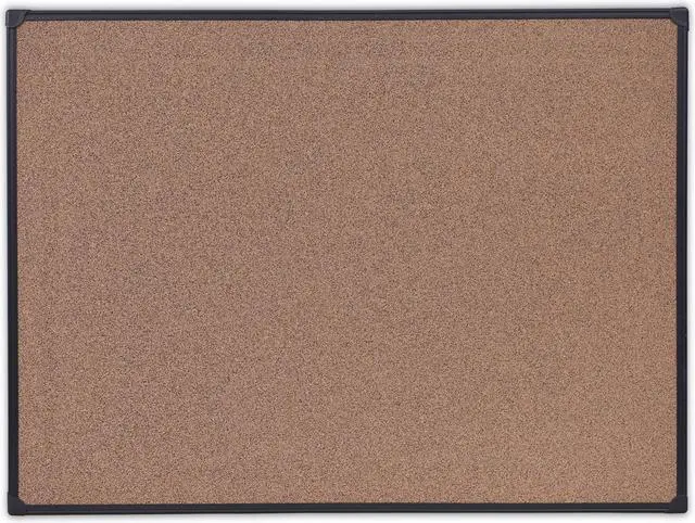 Alt view image 7 of 18 - Tech Cork Board, 48 x 36, Cork, Black Frame 43023