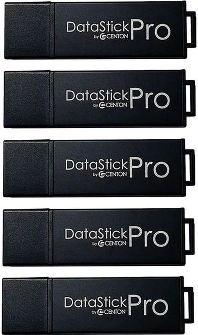 Alt view image 2 of 10 - Centon S1-U3P6-32G-5B Valuepack Usb 3.0 Datastick Pro (Black) , 32Gb, 5 Pack