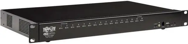 Main image of Tripp Lite Hdmi/Usb Kvm Switch 16Port Audio/Video Usb Peripheral Sharing 1U