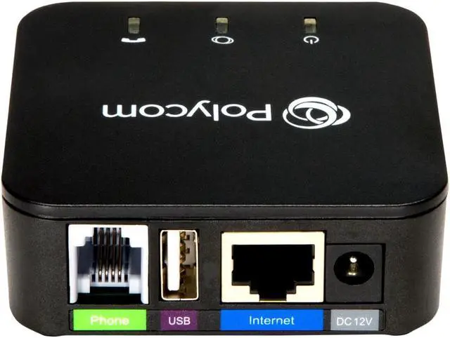 Alt view image 3 of 6 - Polycom, Inc.PY-2200-49530-001 OBI 300 Voice Adapter USB 1 FXS ATA