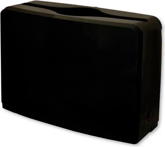 Alt view image 9 of 9 - GEN AH52010 Countertop Folded Towel Dispenser, 10.63" x 7.28" x 4.53", Black