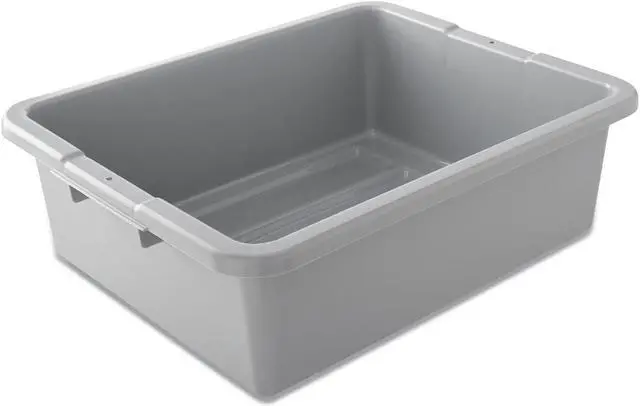 Alt view image 2 of 3 - Rubbermaid Commercial Undivided Bus/Utility Box Bulk Pk