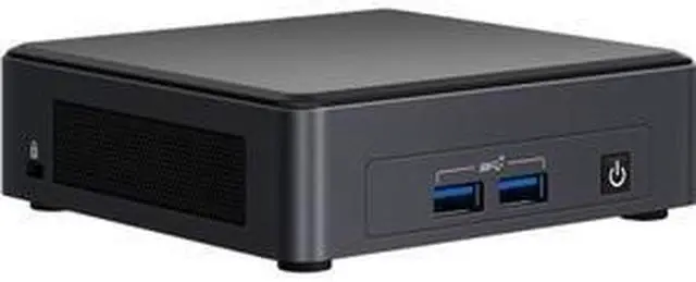 Alt view image 3 of 4 - Intel NUC 11 Pro BNUC11TNKi30000 Mini / Booksize Barebone System, No Cord