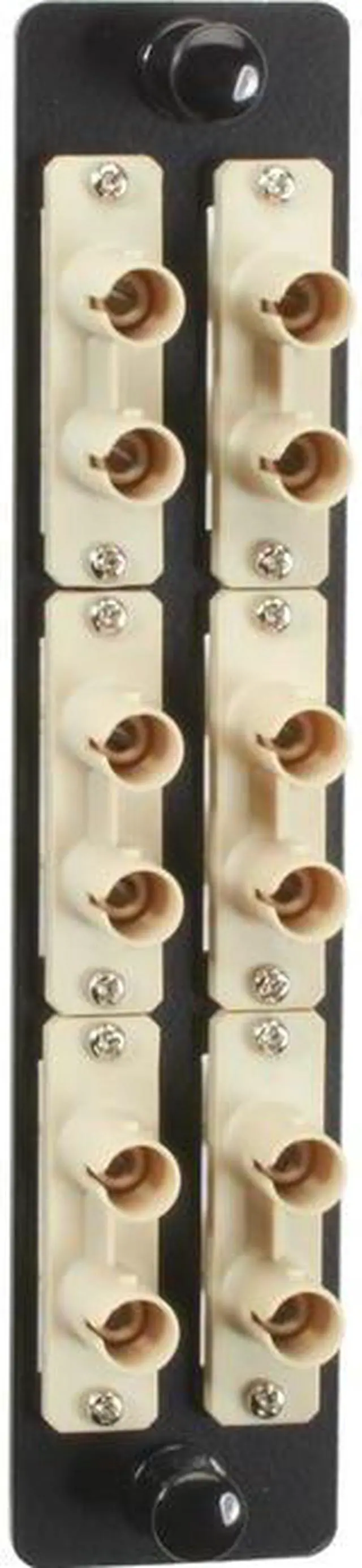 Main image of HIGH DENSITY ADAPTER PANEL BRONZE SLEEVES 6 ST DUPLEPAIRS BEIGE