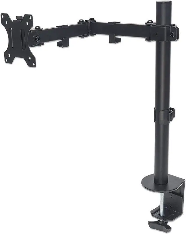 Alt view image 7 of 11 - Manhattan 461542 Clamp Mount For Lcd Monitor - Black