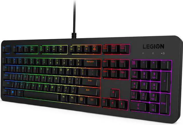 Alt view image 6 of 7 - Lenovo Legion K300 RGB Gaming Keyboard - US English