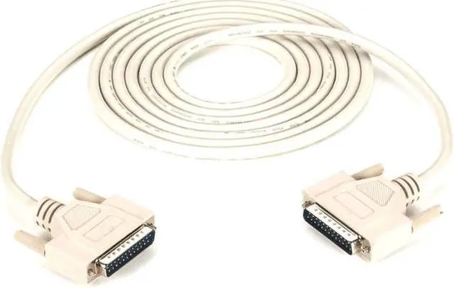 Alt view image 3 of 8 - Black Box Serial Extension Cable - DB-25 Male Serial - DB-25 Male Serial - 10ft