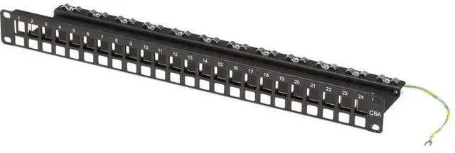 Alt view image 6 of 9 - PATCH PANEL - CAT6A, 1U, 24-PORT, GSA, TAA, 45 DAY STANDARD RETURN POLICY