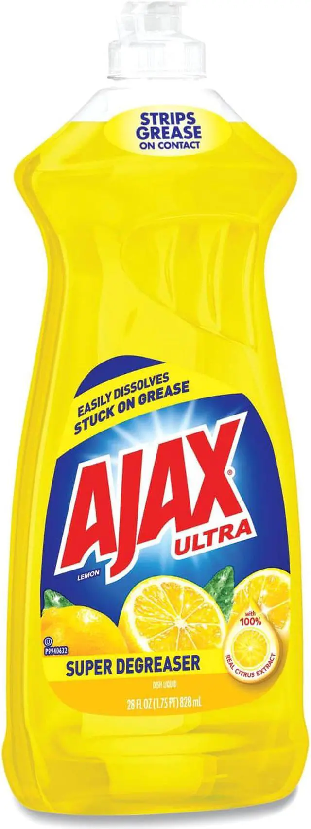 Alt view image 3 of 3 - Ajax Dish Detergent Lemon Scent 28 oz Bottle 144673