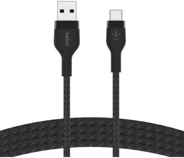 Main image of Belkin CAB010BT1MBK BOOST CHARGE PRO Flex 3.28ft.USB-A to USB-C Cable - Black