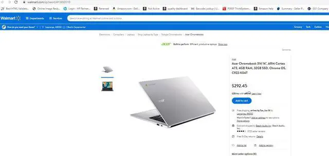 Alt view image 20 of 20 - Acer Chromebook 314 C922 C922-K04T 14" Chromebook - HD - 1366 x 768 - Octa-core (ARM Cortex A73 Quad-core (4 Core) 2 GHz + Cortex A53 Quad-core (4 Core) 2 GHz) - 4 GB RAM - 32 GB Flash Memory - M