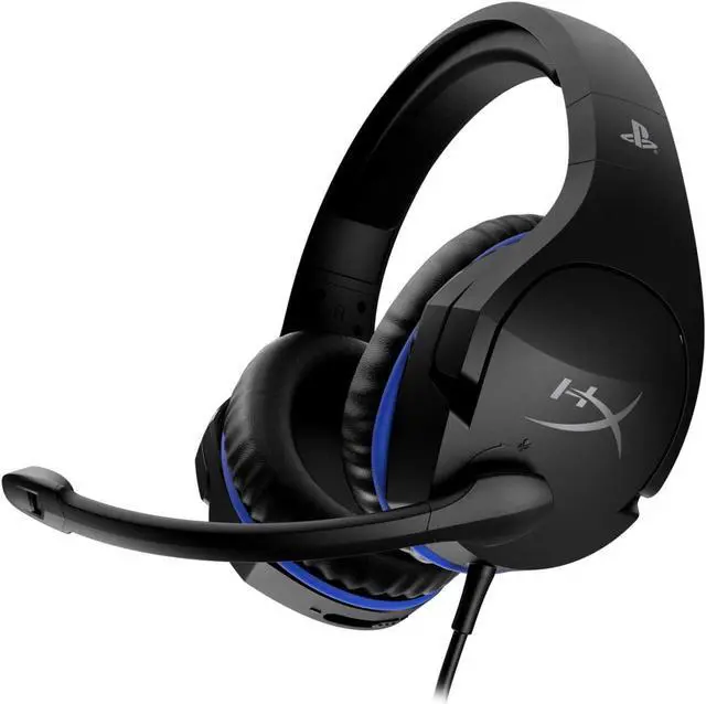Main image of HyperX Cloud Stinger - Gaming Headset, Official Licensed for PS4 and PS5, Lightweight, Rotating Ear Cups, Memory Foam, Comfort, Durability, Steel Sliders, Swivel-to-Mute Noise-Cancellation Mic