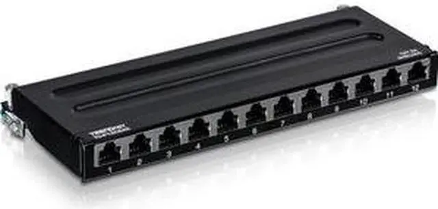 Alt view image 18 of 20 - TRENDnet TC-P12C6AS (V1.0R) 12-Port Cat6A Shielded Wall Mount Patch Panel