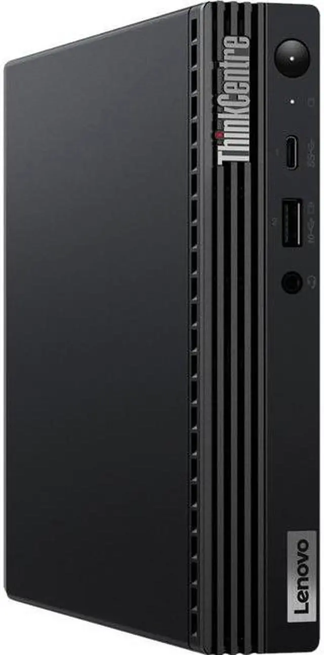 Alt view image 8 of 10 - Lenovo ThinkCentre M70q 11DT0071US Desktop Computer - Intel Core i7 10th Gen i7-10700T Octa-core (8 Core) 2 GHz - 16 GB RAM DDR4 SDRAM - 256 GB SSD - Tiny - Raven Black - Windows 10 Pro 64-bit - Engli
