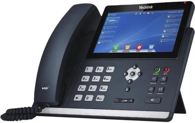 Alt view image 2 of 3 - Yealink SIP-T48U IP Phone - Corded - Corded - Wall Mountable - Classic Gray