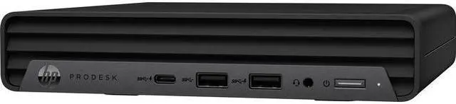 Main image of HP Business Desktop ProDesk 600 G6 Desktop Computer - Intel Core i7 10th Gen i7-10700T Octa-core (8 Core) 2 GHz - 8 GB RAM DDR4 SDRAM - 256 GB NVMe M.2 PCI Express SSD - Desktop Mini - Intel Q470 Chip