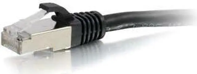 Alt view image 5 of 5 - C2G 00716 Cat6a Cable - Snagless Shielded Ethernet Network Patch Cable, Black (12 Feet, 3.65 Meters)
