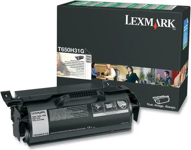 Main image of Lexmark (T650H31G) Black Toner Cartridge