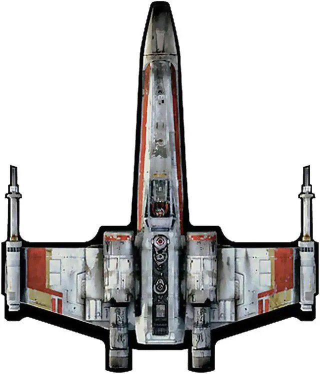 Alt view image 2 of 2 - Star Wars 39" X-Wing Deluxe Nylon Fighter Kite by X-Kite
