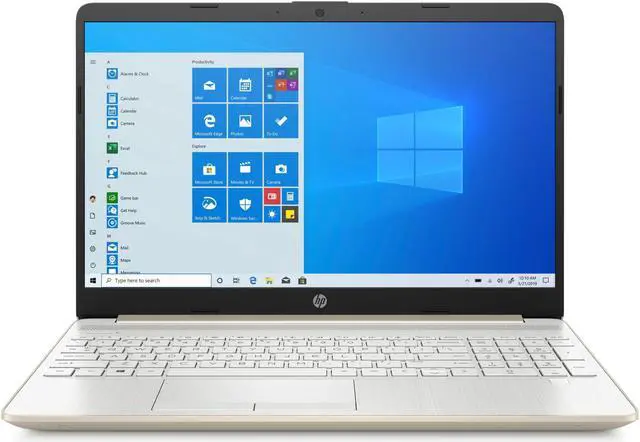 Main image of HP Laptop Intel Core i3-1125G4 4GB Memory 256 GB PCIe SSD Intel UHD Graphics 15.6" Non-Touch Screen Windows 10 Home 64-bit 15-dw3032cl