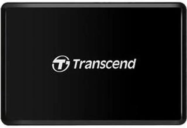 Alt view image 7 of 17 - Transcend RDF8 USB3.1 Gen 1 All-In-One Multi Card Reader Black