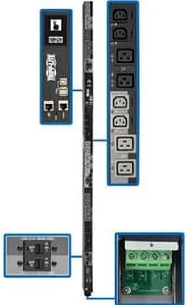 Alt view image 11 of 15 - PDU 28.8KW 3-PHASE SWITCHED