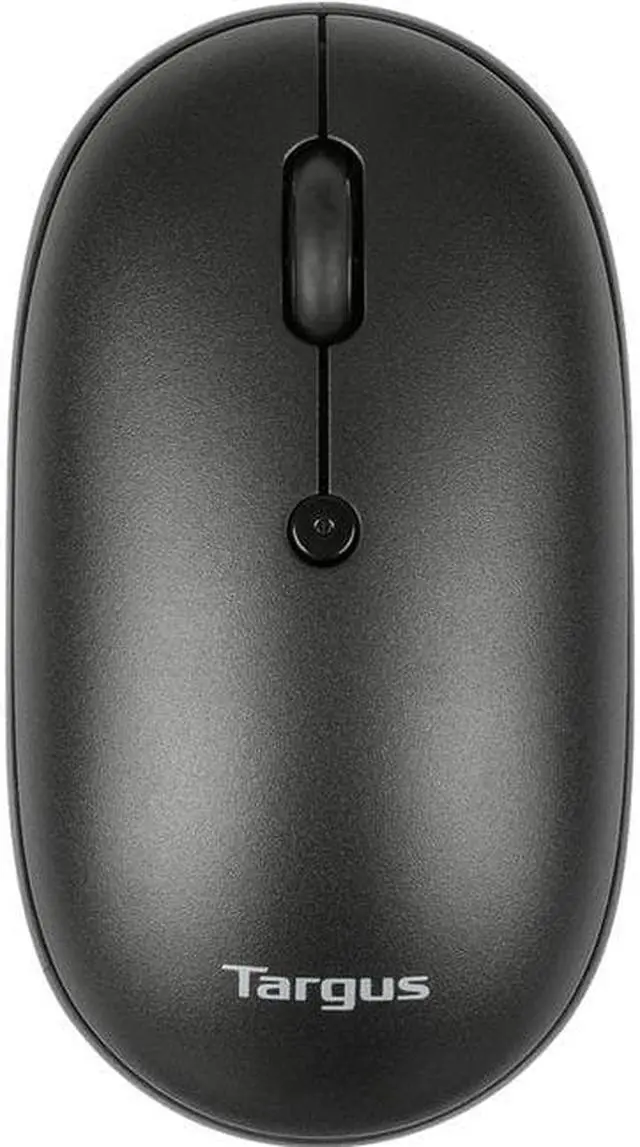Alt view image 8 of 14 - Targus Compact Multi-Device Antimicrobial Wireless Mouse - Wireless - Bluetooth/Radio Frequency - 2.40 GHz - Black - 3 Button(s) - Symmetrical