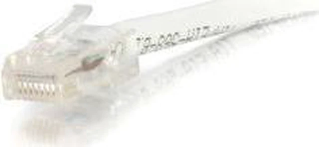 Alt view image 2 of 2 - C2G 04237 Cat6 Cable - Non-Booted Unshielded Ethernet Network Patch Cable, White (6 Feet, 1.82 Meters)