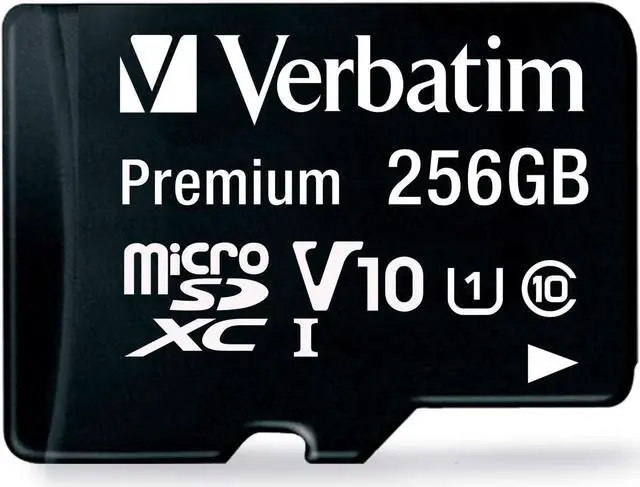 Alt view image 6 of 11 - VERBATIM VER70364 256GB Prem SDXC  Memory CL10