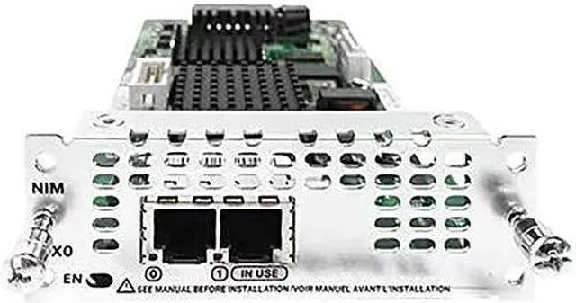 Alt view image 7 of 9 - Cisco Small Business NIM-2FXO= 2 Port Interface Mod FXO Uni
