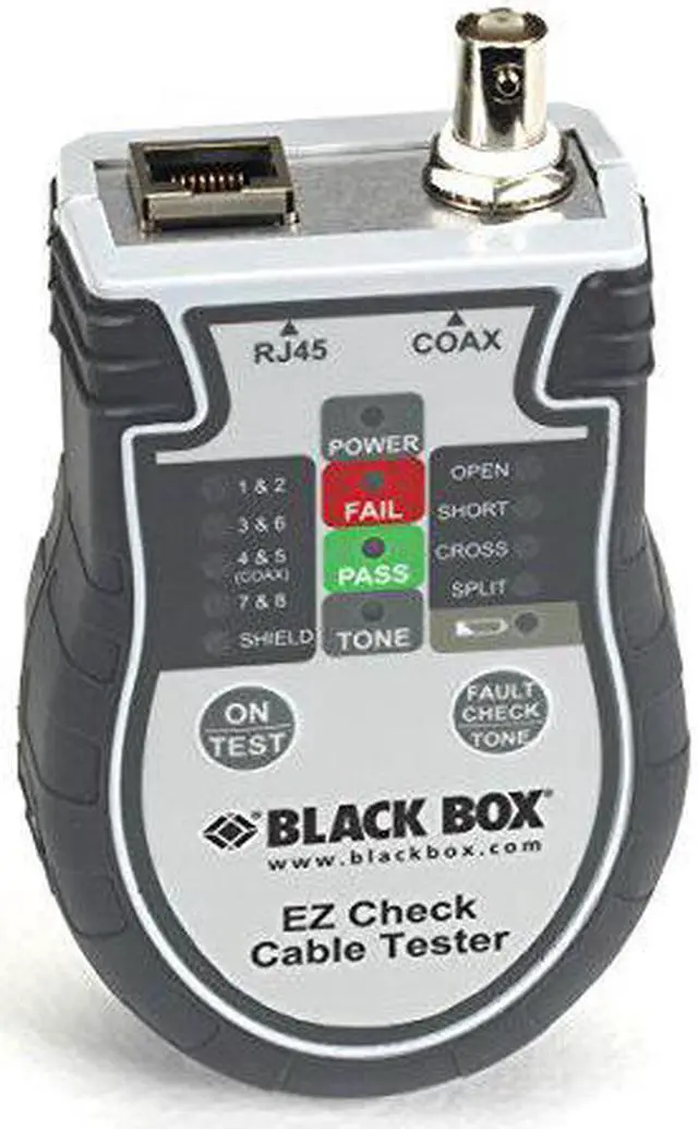 Alt view image 6 of 8 - Black Box EZCT cable network tester