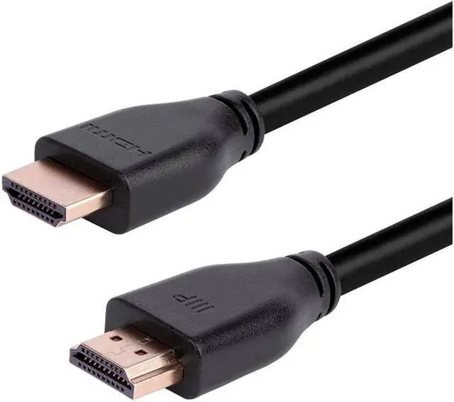 Alt view image 5 of 8 - Monoprice 8K HDMI 2.1 Cable - 15 Feet - Black | Certified Ultra High Speed, 8k@60Hz, 48Gbps, Compatible With Sony PS5 / PS5 Digital Edition / Xbox Series X & Series S and More
