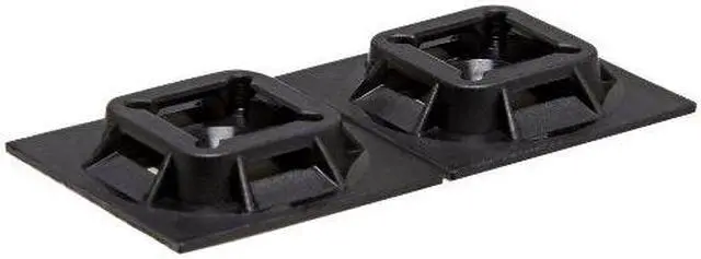 Alt view image 4 of 4 - PANDUIT SGABM25-A-C Cable Tie Mounting Pad,4-Way,Natrl,PK100