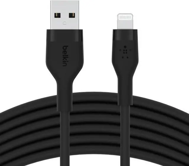 Main image of BELKIN CAA008BT3MBK Black Lightning Cables - 9.84 ft.