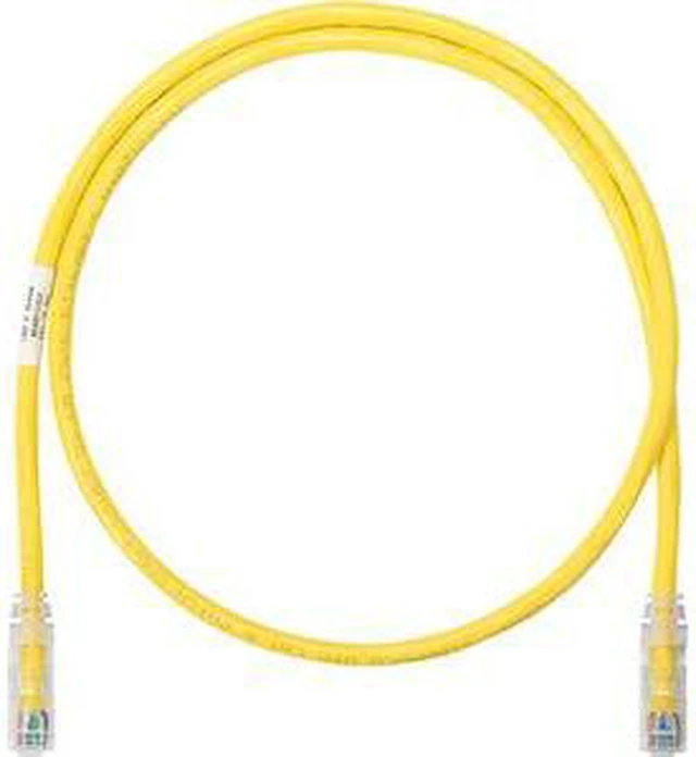 Panduit NetKey Category 6a F/UTP Patch Network Cable NK6APC15YL