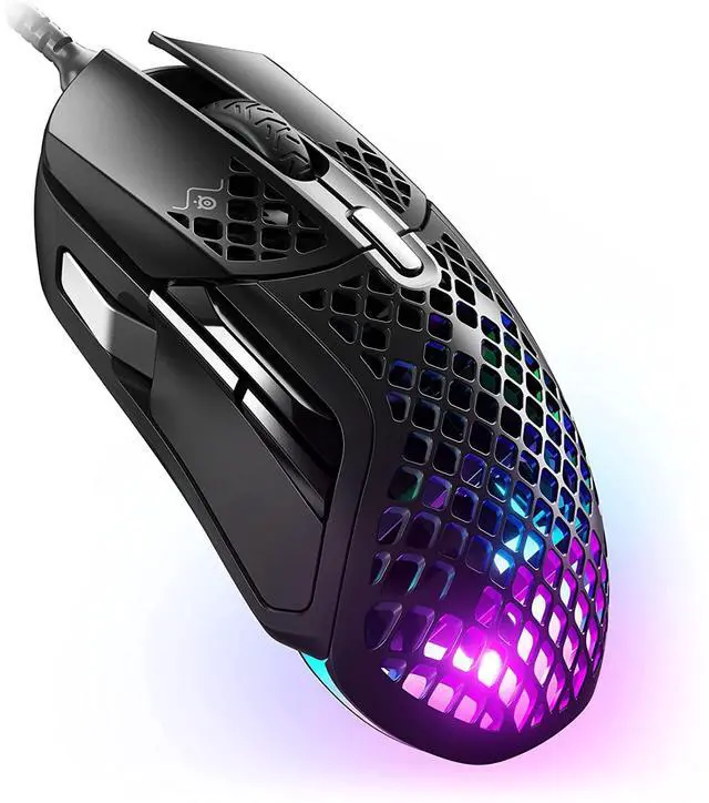 Main image of SteelSeries Aerox 5 Lightweight 1800CPI Wired RGB Gaming Mouse