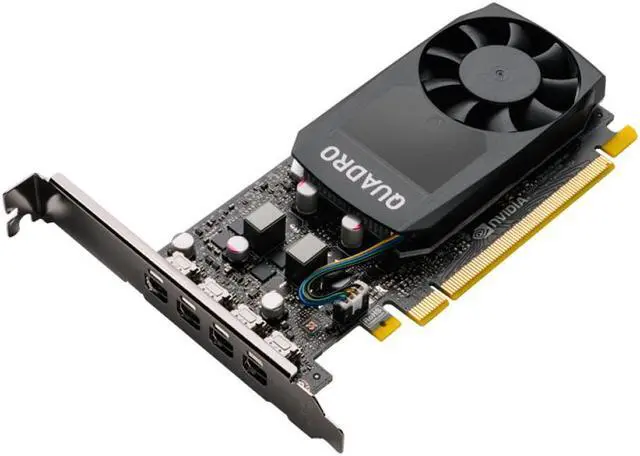 Alt view image 2 of 4 - Nvidia Quadro P620 2GB GDDR5 Gaming Graphics Card VCQP620-PB