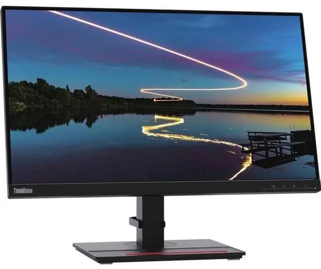 Alt view image 9 of 20 - Lenovo ThinkVision 23.8 inch Monitor - T24m-20