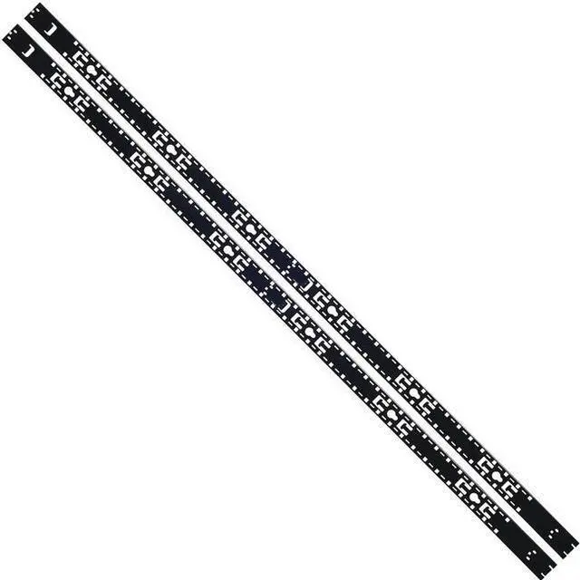 Main image of Tripp Lite SRVRTBARSGL 42U SmartRack Rack Enclosure Single-Width Vertical Equipment Management Bars, 42U, 1 Pair