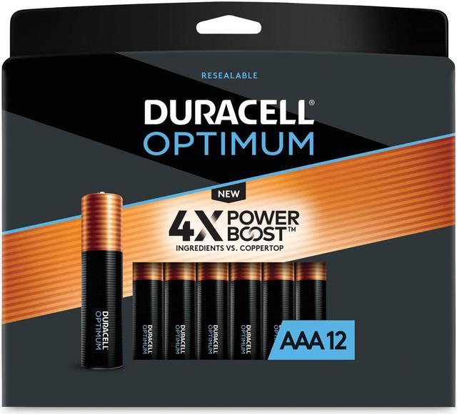 Alt view image 15 of 20 - Duracell Optimum AAA Batteries, Pack of 12