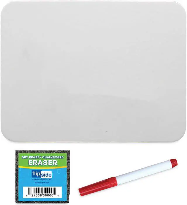 Alt view image 4 of 4 - Dry Erase Board Set 9-1/2"x12" 12/PK White