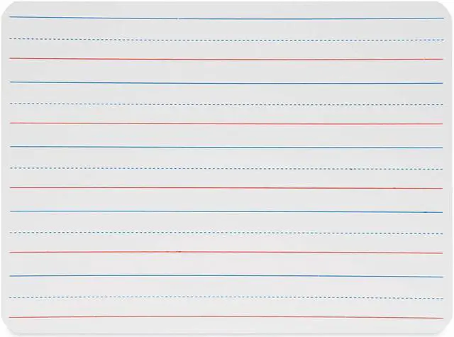 Alt view image 11 of 11 - Flipside Magnetic Two-Sided Dry Erase Board 12 x 9 12/Pack 10176