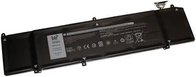 Alt view image 2 of 2 - BTI XRGXX-BTI Dell Battery 11.4V 7500 mAh 90 Wh Replacement XRGXX