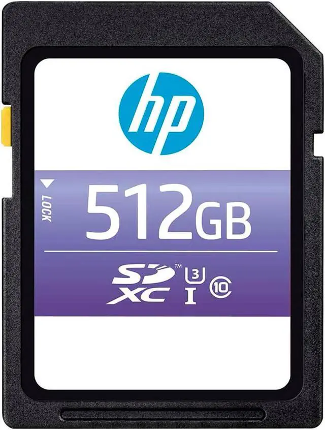 Alt view image 15 of 15 - HP sx330 512 GB Class 10/UHS-I U3 SDXC PSD512U395HPSXGE